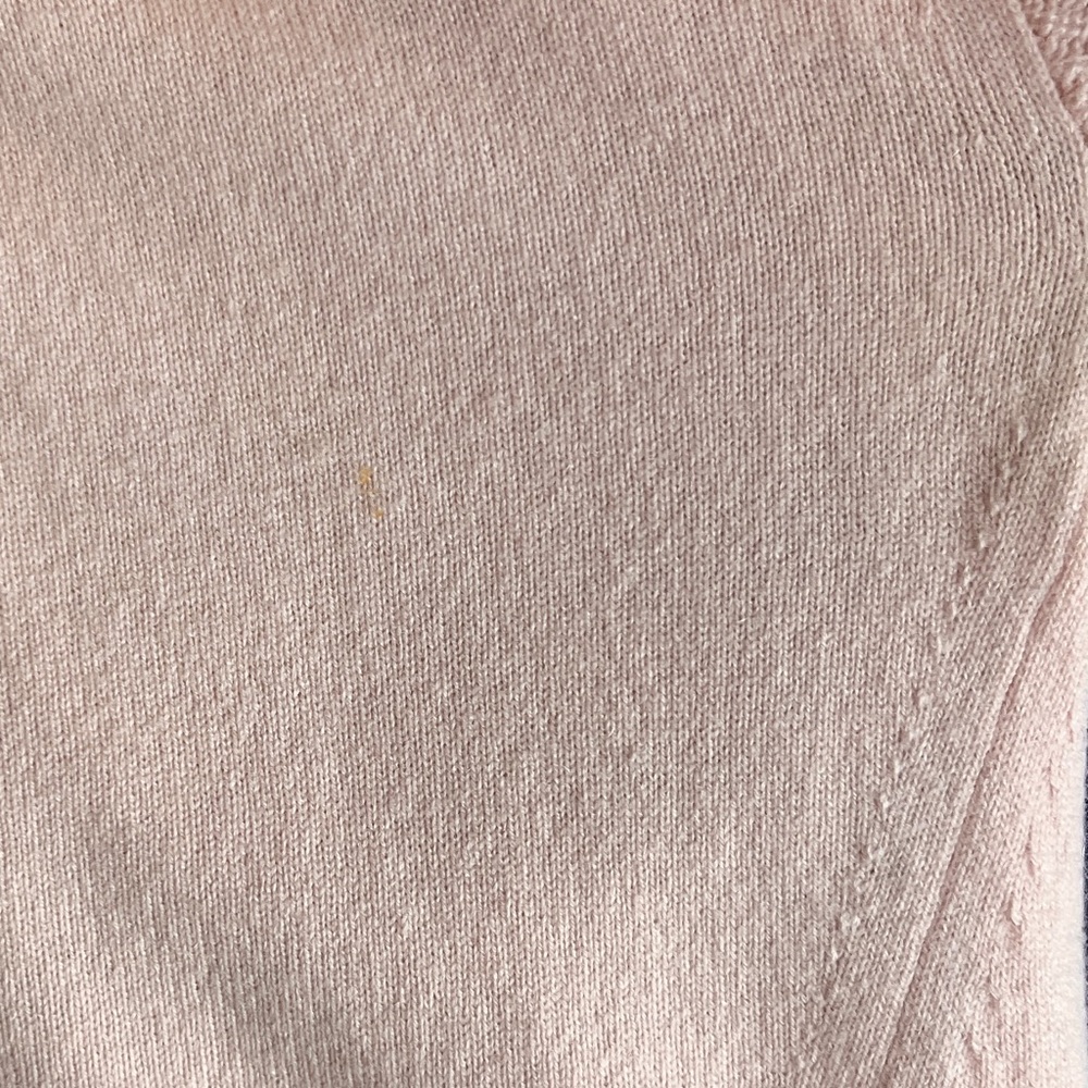 rag & bone Ace Cashmere V-Neck Sweater in Pink - sz M - Picture 10 of 13